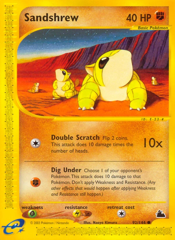 Sandshrew, 092/144