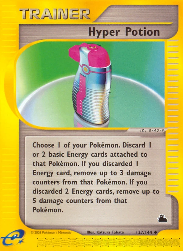Hyper Potion, 127/144