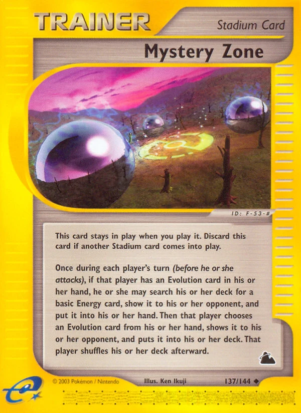 Mystery Zone, 137/144