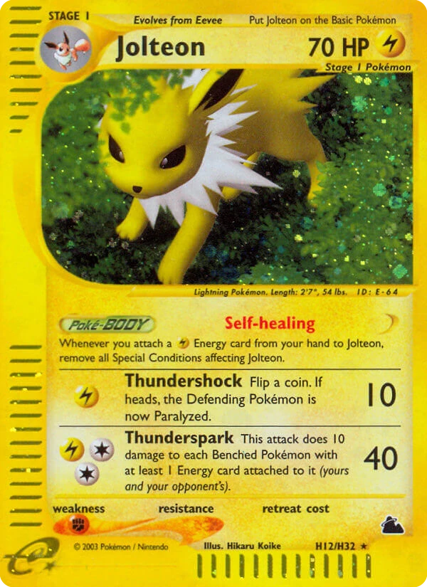 Jolteon, H12/H32