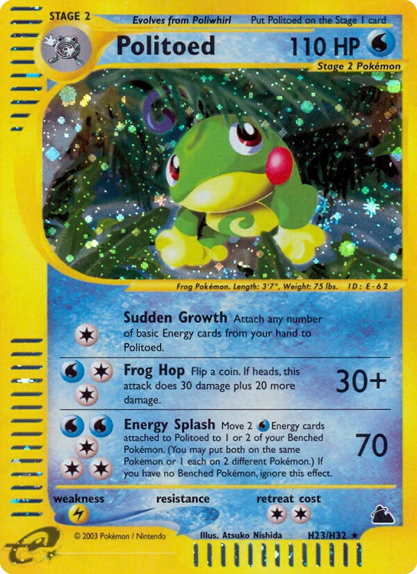 Politoed, H23/H32
