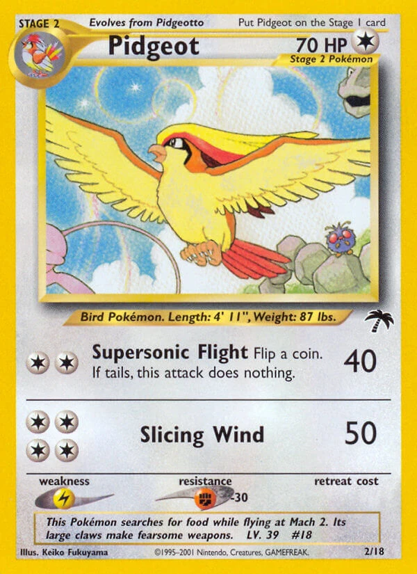 Pidgeot, 002/018