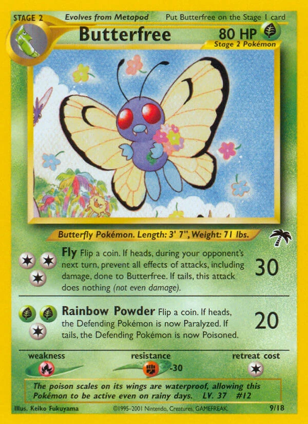 Butterfree, 009/018