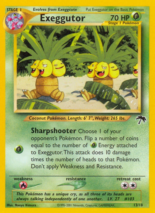 Exeggutor, 013/018