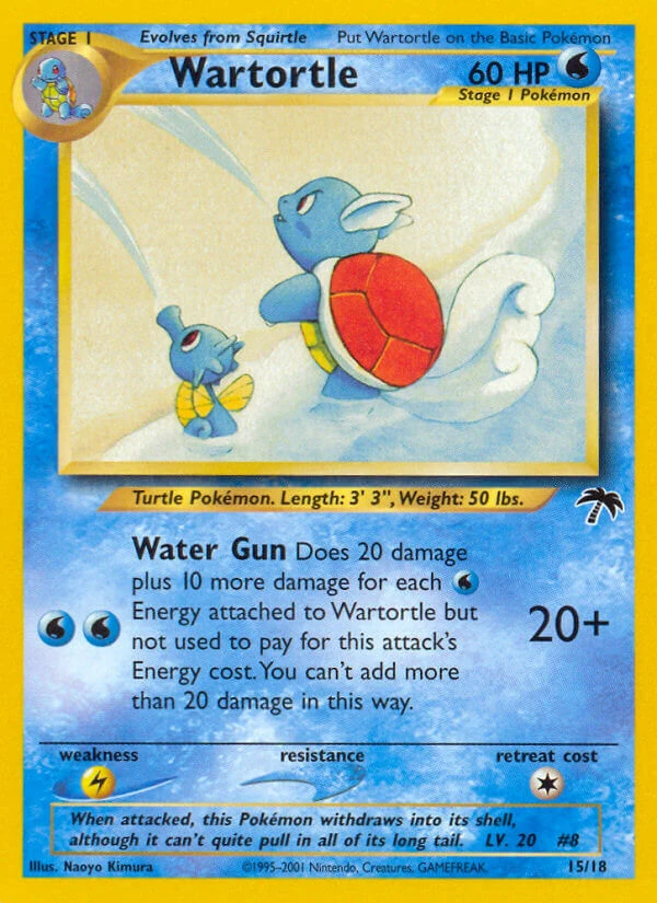 Wartortle, 015/018