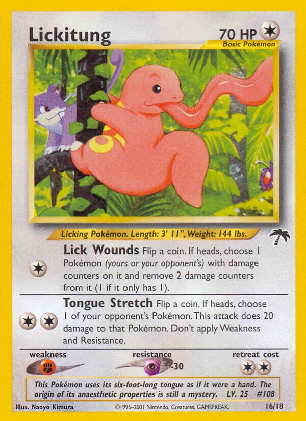 Lickitung, 016/018