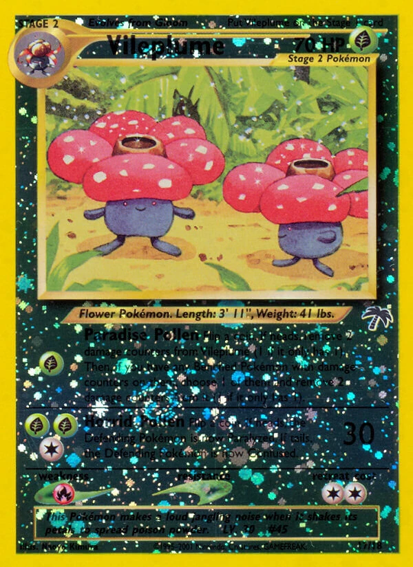 Vileplume, 017/018