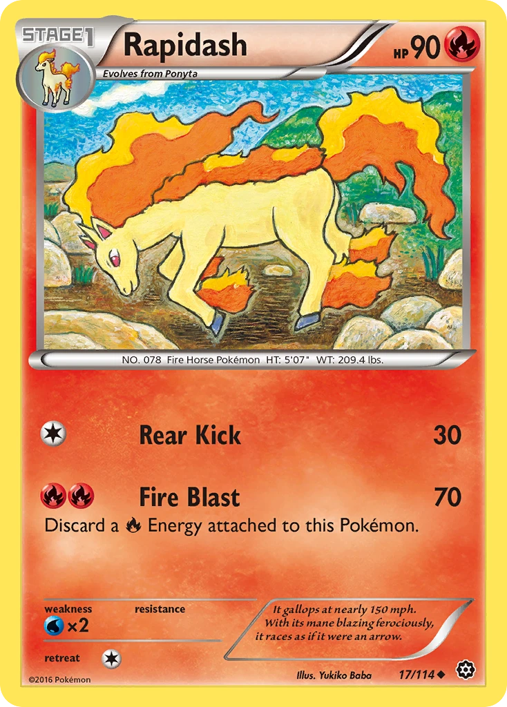 Rapidash, 017/114