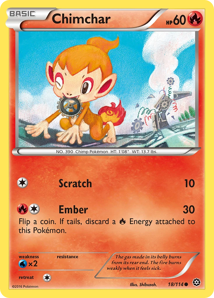 Chimchar, 018/114