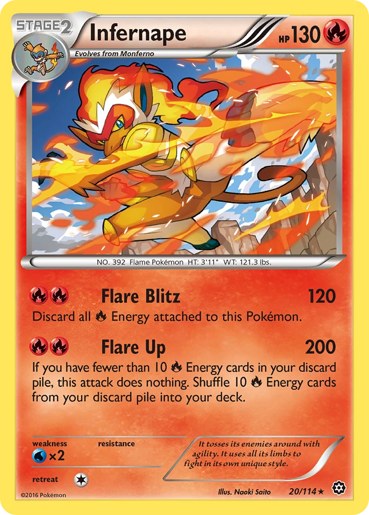 Infernape, 020/114