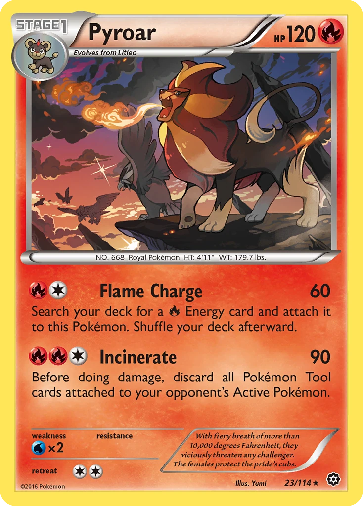 Pyroar, 023/114
