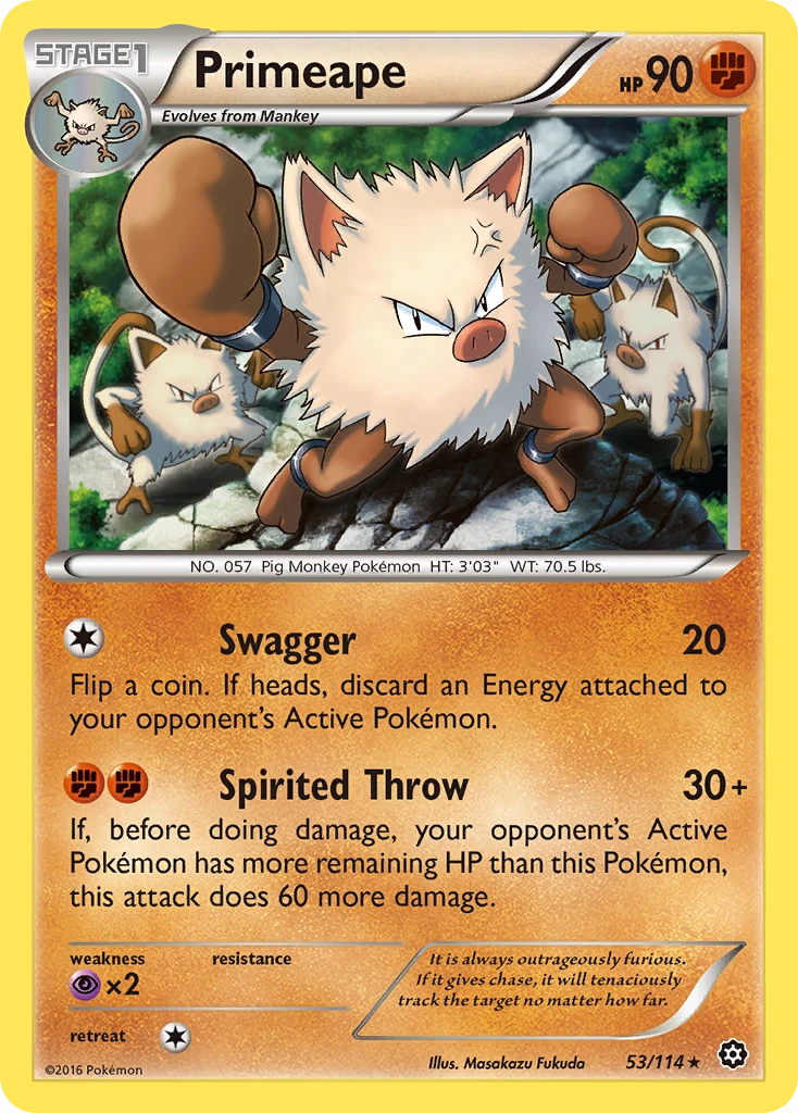 Primeape, 053/114