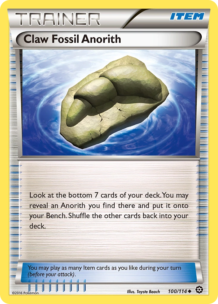 Claw Fossil Anorith, 100/114