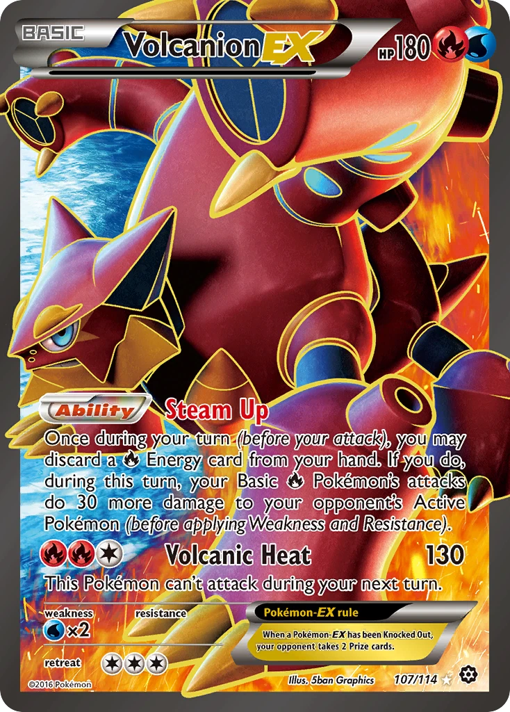 Volcanion-EX, 107/114
