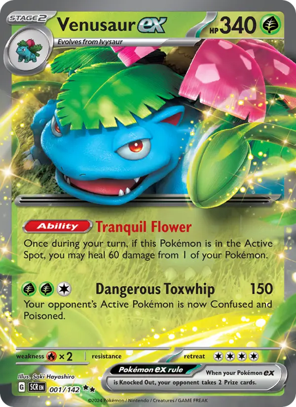 Venusaur ex, 001/142