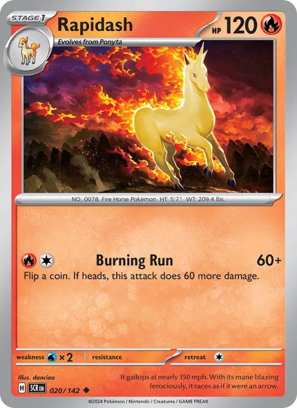 Rapidash, 020/142