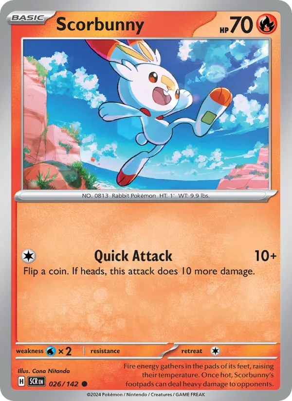 Scorbunny, 026/142