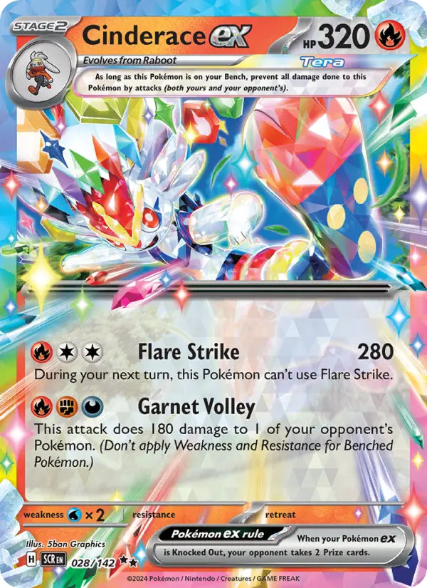 Cinderace ex, 028/142
