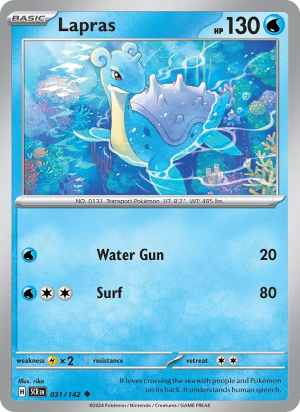 Lapras, 031/142