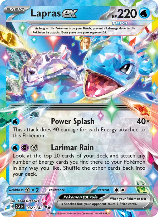 Lapras ex, 032/142