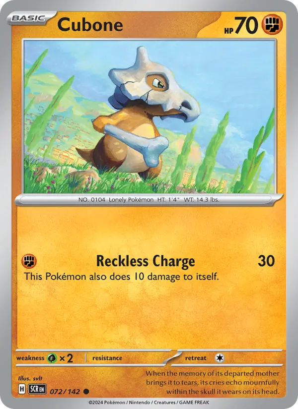Cubone, 072/142
