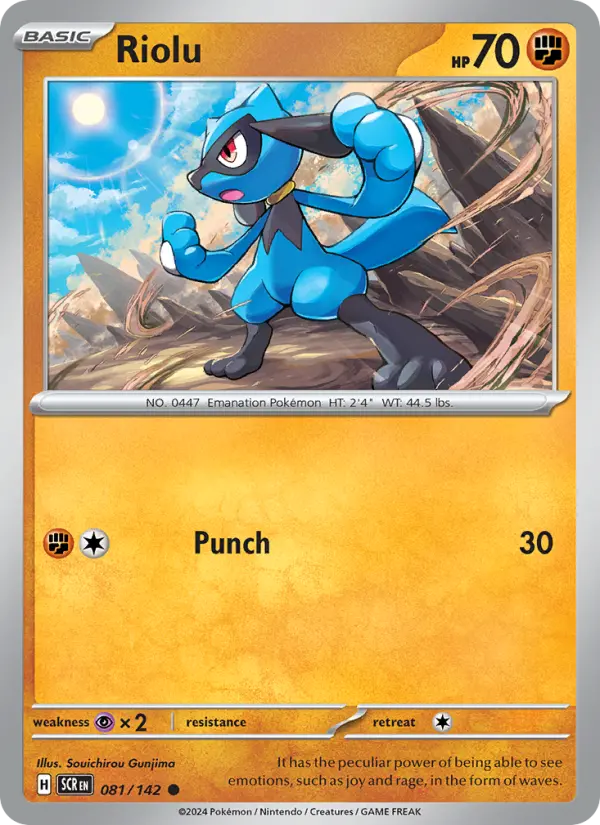 Riolu, 081/142