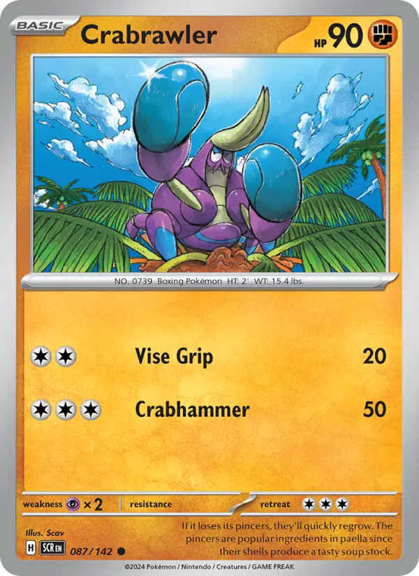 Crabrawler, 087/142