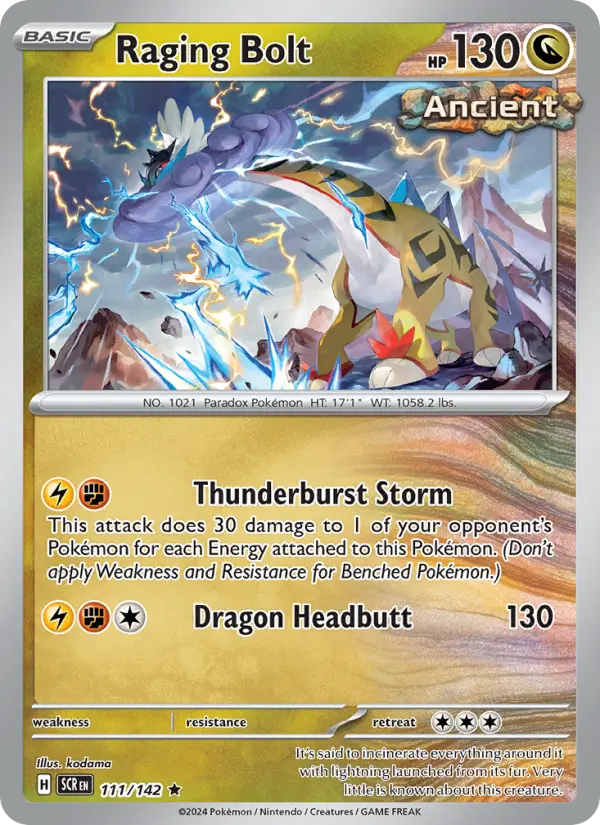Raging Bolt, 111/142