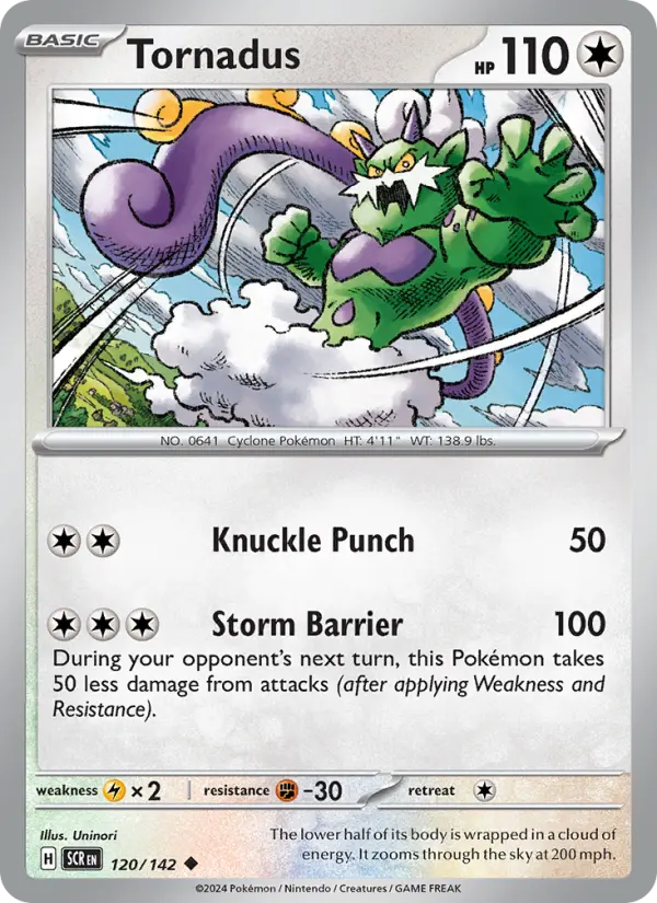 Tornadus, 120/142