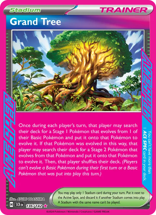 Grand Tree, 136/142