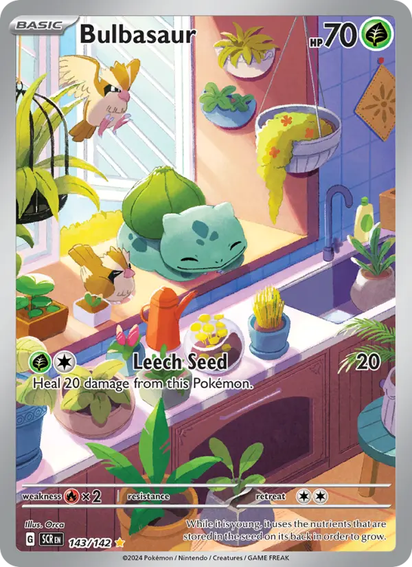 Bulbasaur, 143/142