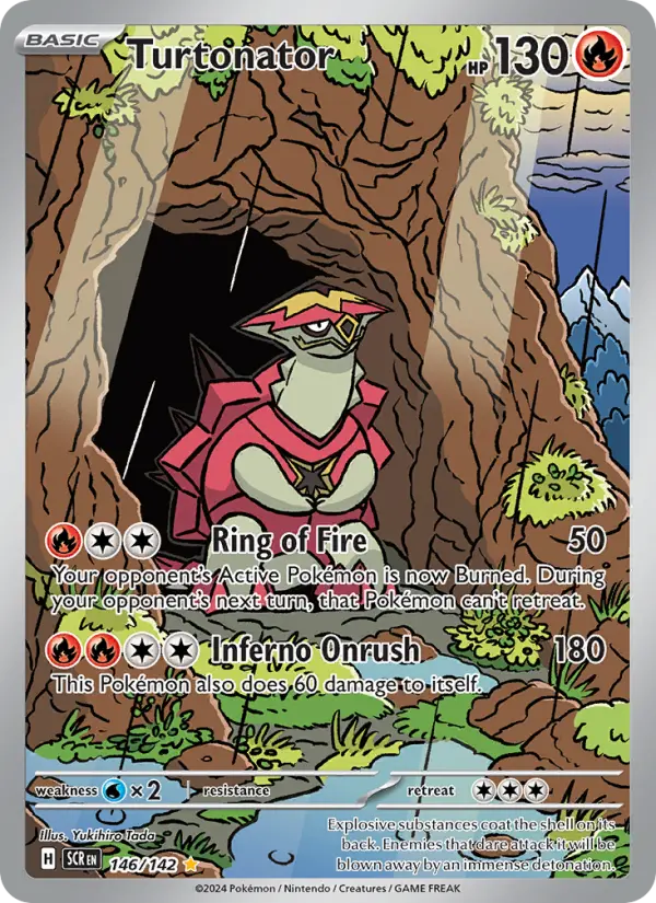 Turtonator, 146/142