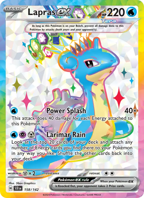 Lapras ex, 158/142