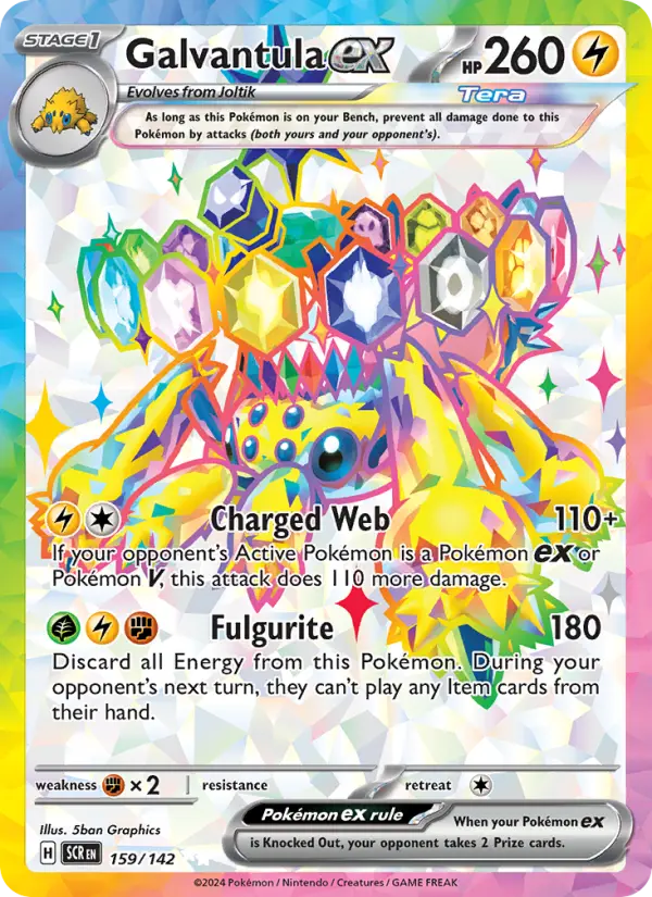 Galvantula ex, 159/142