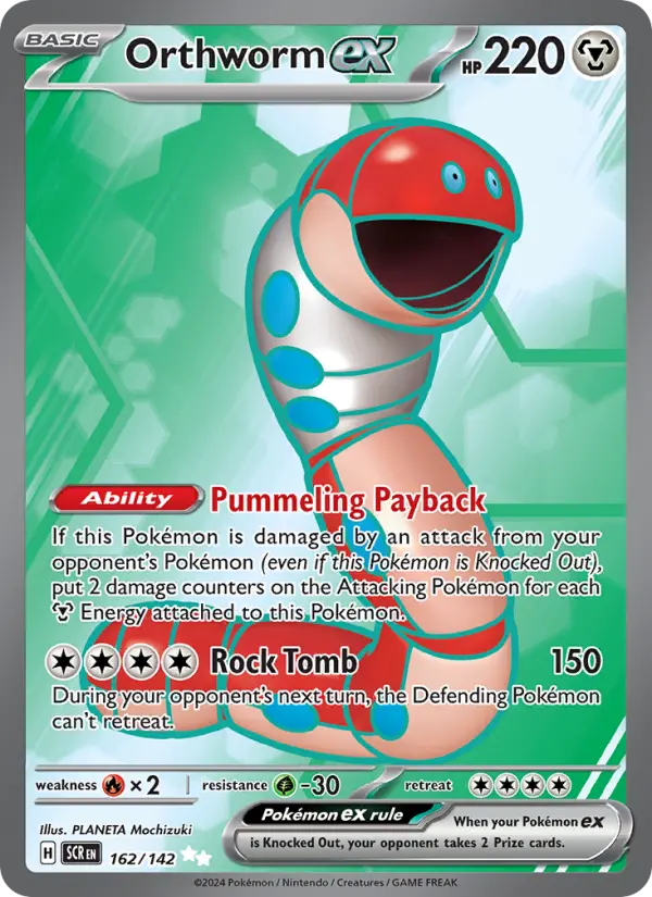 Orthworm ex, 162/142