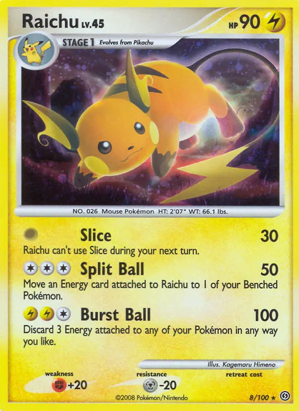 Raichu, 8/100