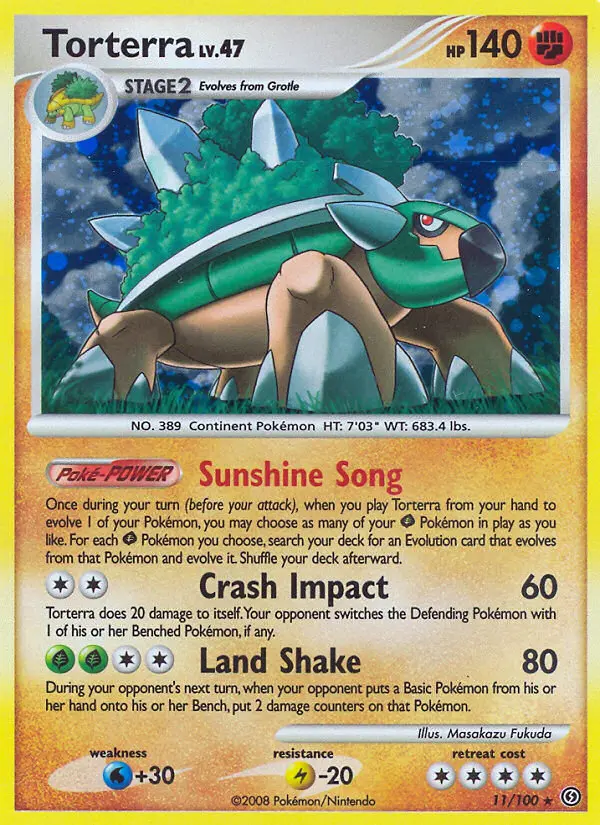 Torterra, 11/100