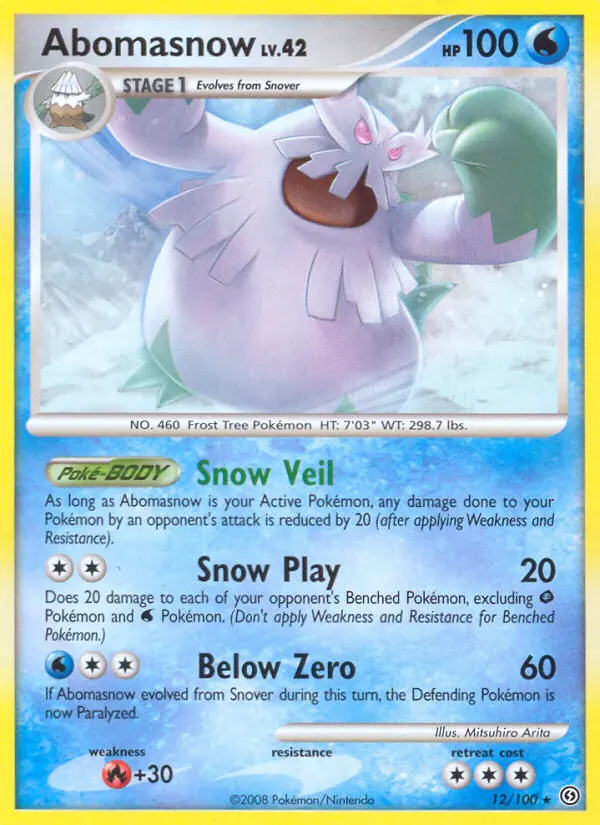 Abomasnow, 12/100