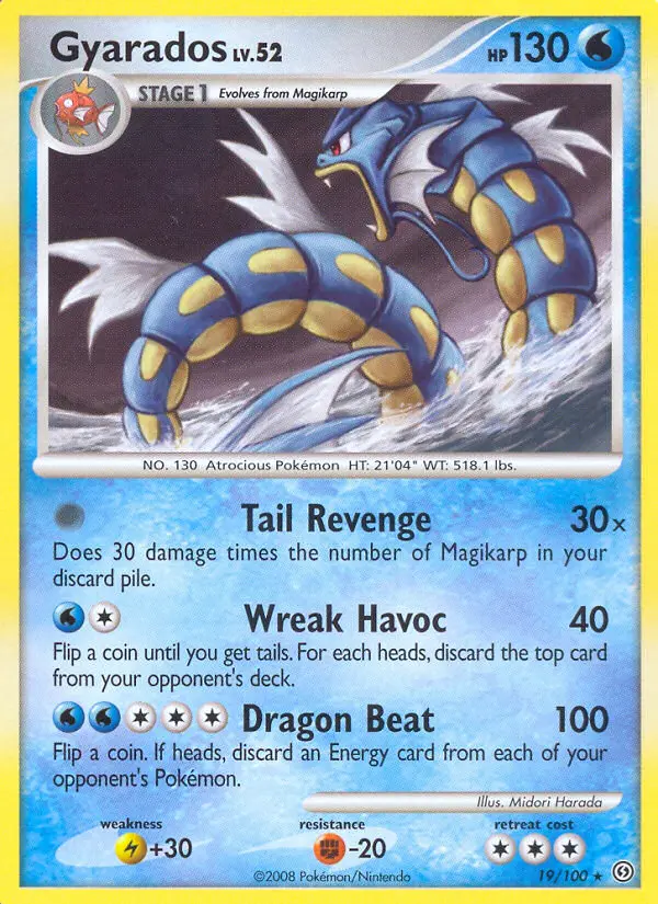Gyarados, 19/100