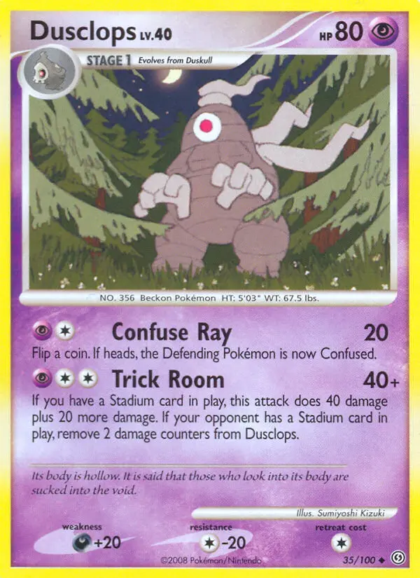 Dusclops, 35/100