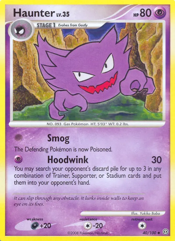 Haunter, 40/100