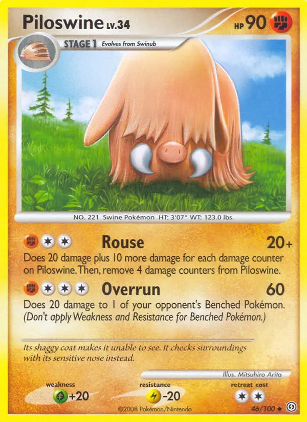 Piloswine, 46/100