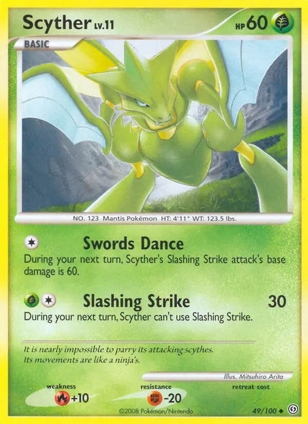 Scyther, 49/100