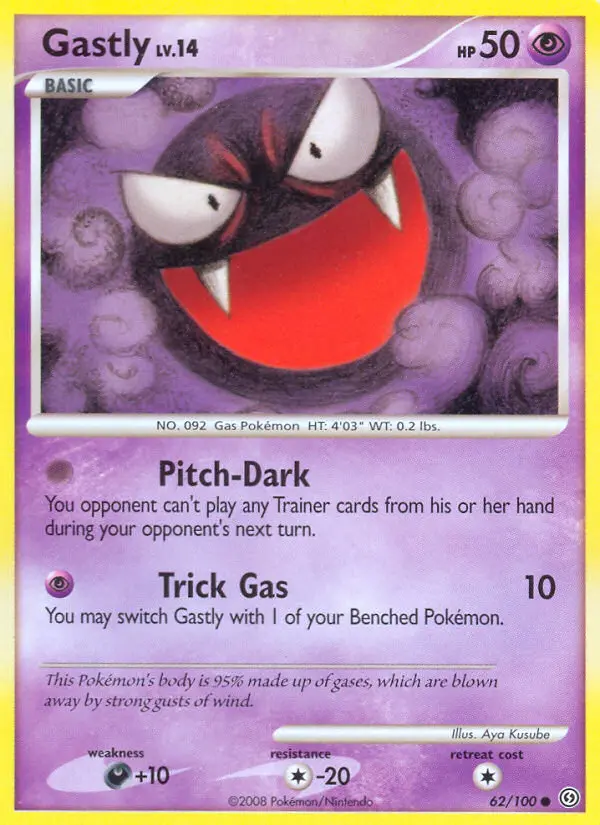 Gastly, 62/100