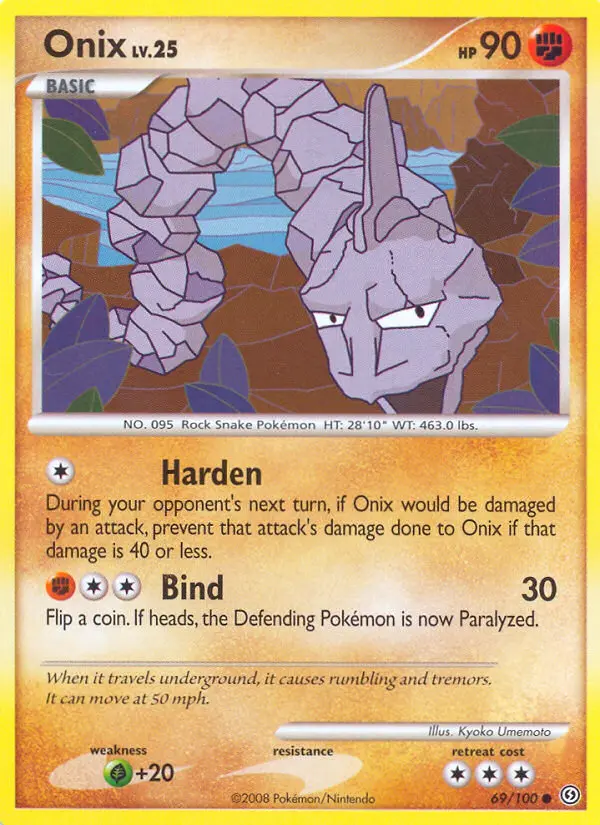 Onix, 69/100