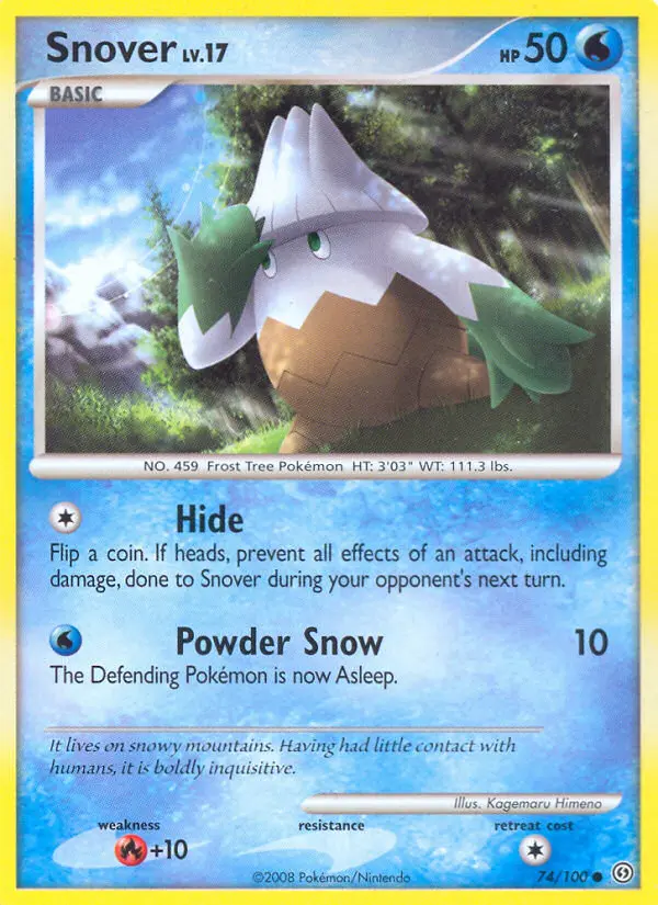 Snover, 74/100