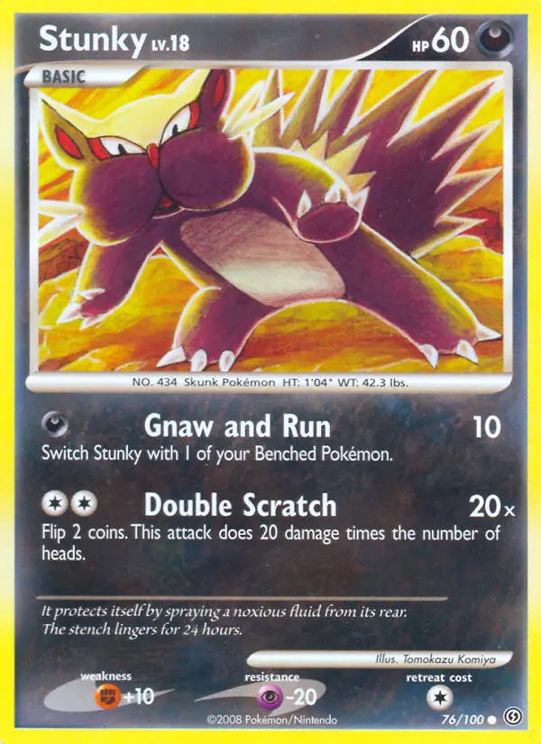 Stunky, 76/100