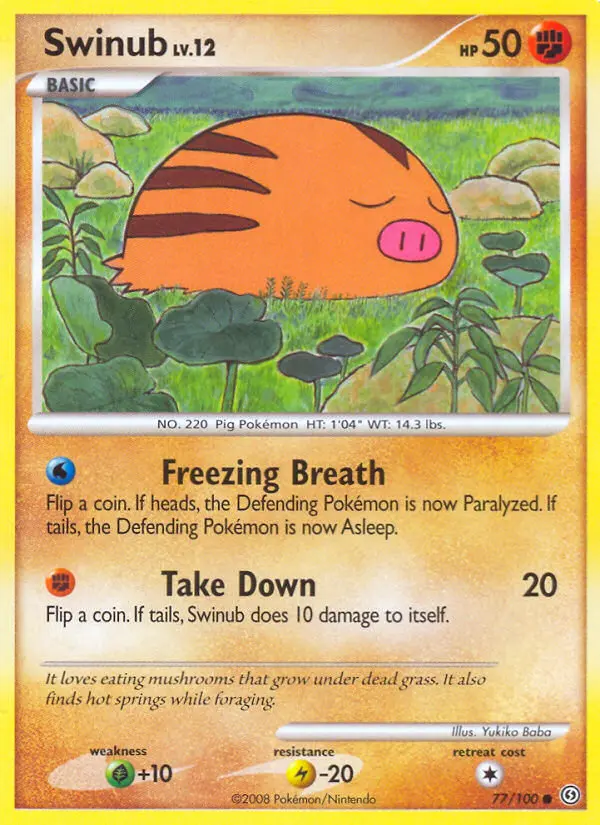 Swinub, 77/100