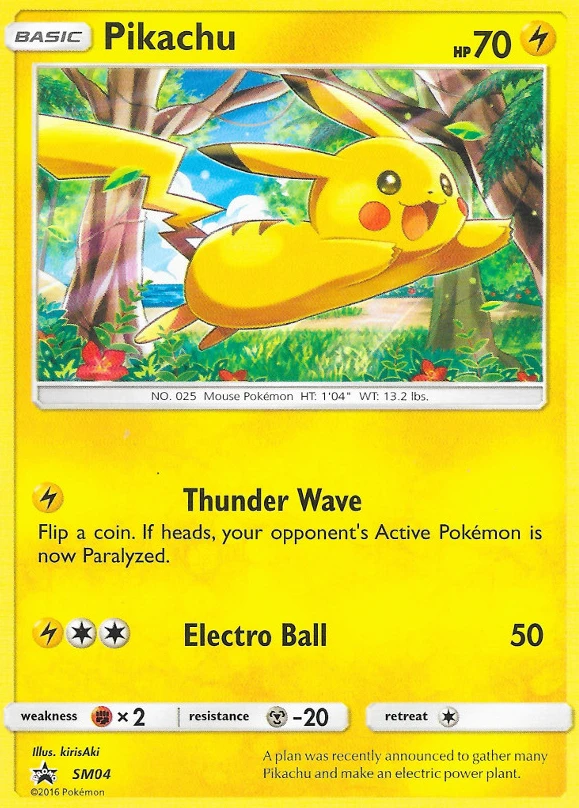 Pikachu, SM04/SM248