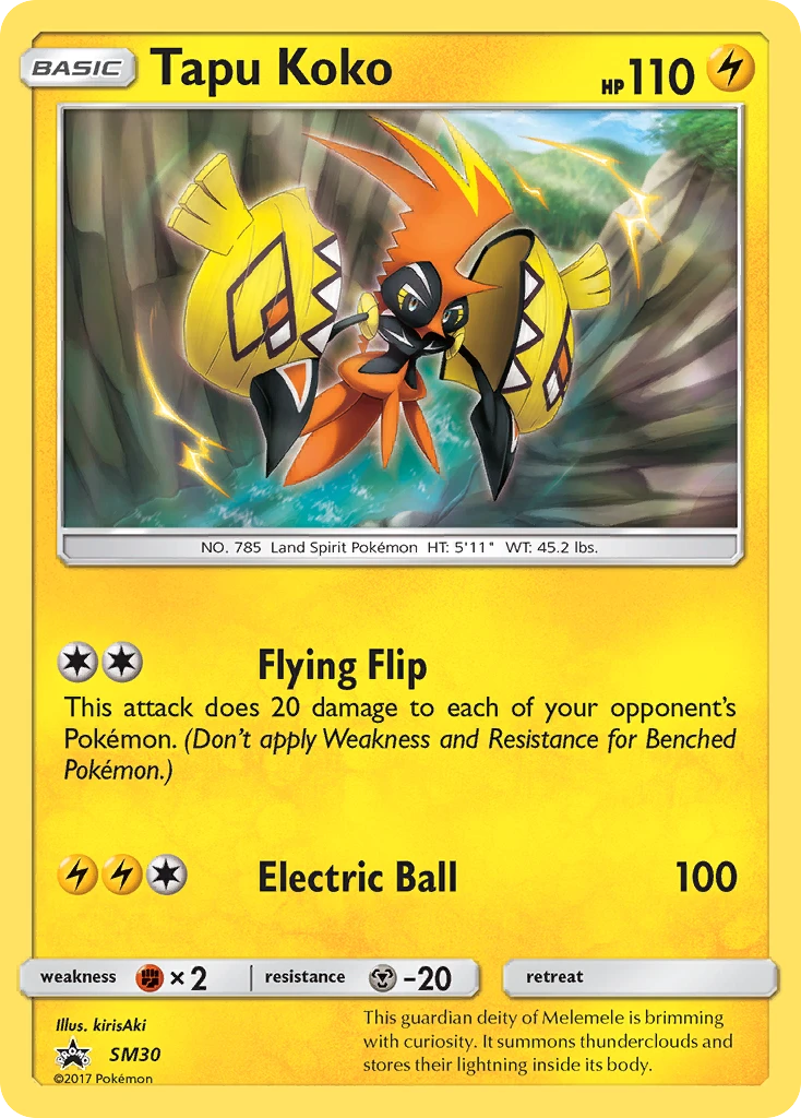 Tapu Koko, SM30/SM248
